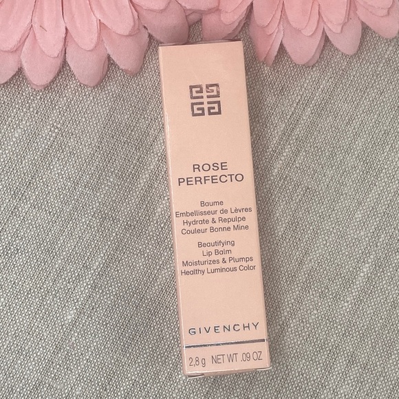 Givenchy Makeup Givenchy Le Rose Perfecto Beautifying Lip Balm Chilling Brown 17 Poshmark
